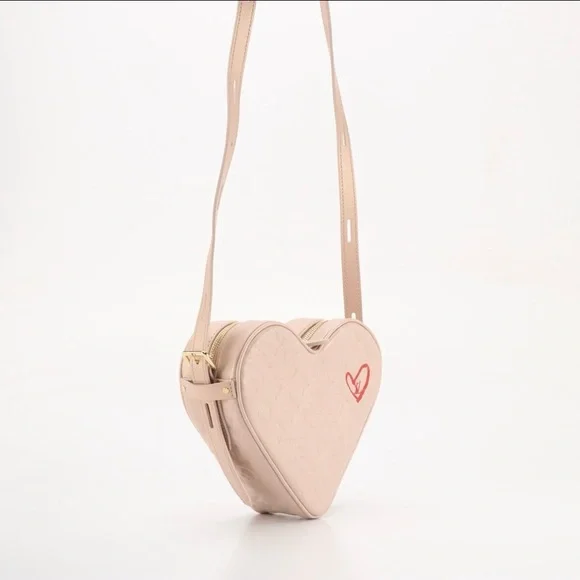 Louis Vuitton Fall in Love Sac Coeur Crossbody - Pink Empreinte Leather - Heart - Picture 6 of 9